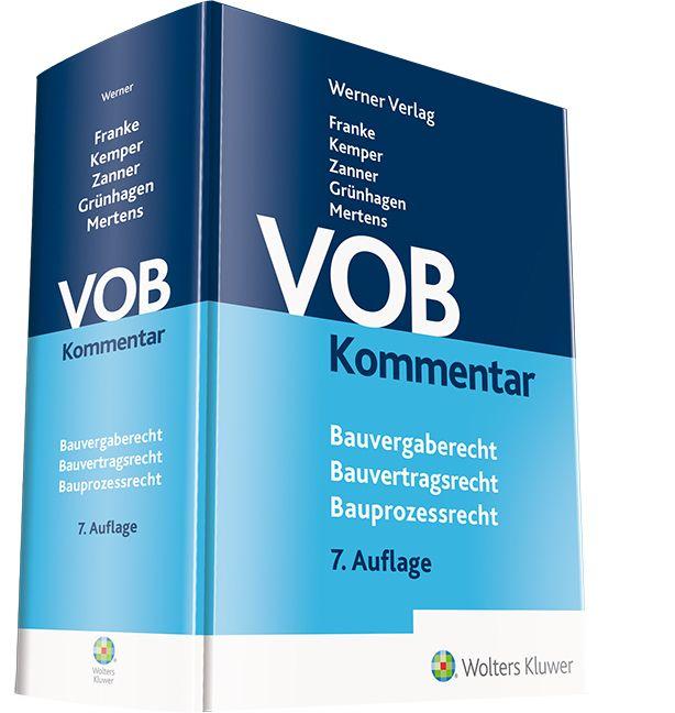 VOB-Kommentar 2020, Vergaberecht Seminare